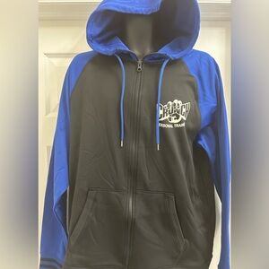 Crunch Fitness Personal Training Full Zip Track Jacket Large